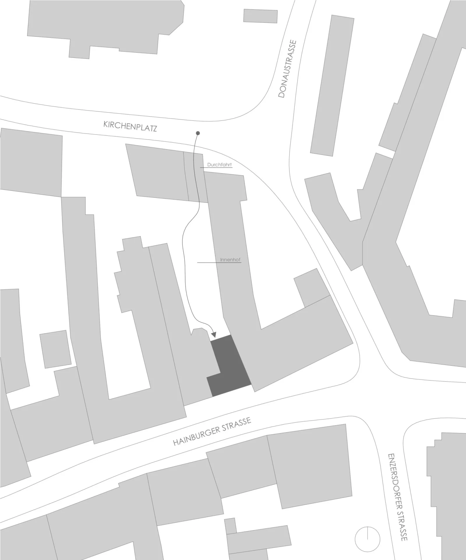 Anfahrtsskizze zum Büro